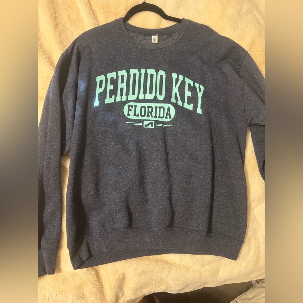 Jerzees Dark Blue Crewneck